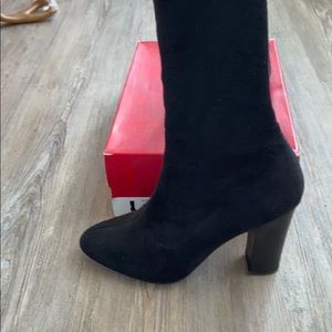 Carlos Santana block heel bootie